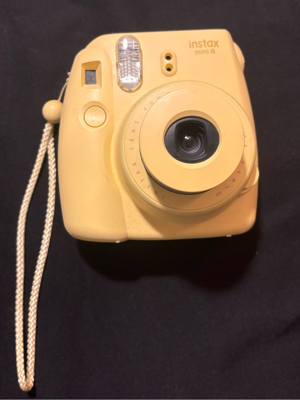 Fujifilm Instax Mini 8 Instant Camera - Cream Yellow
